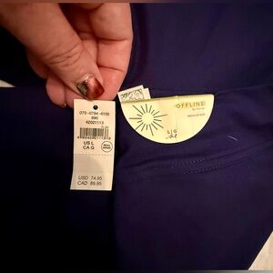 Aerie Offline Blue Leggings